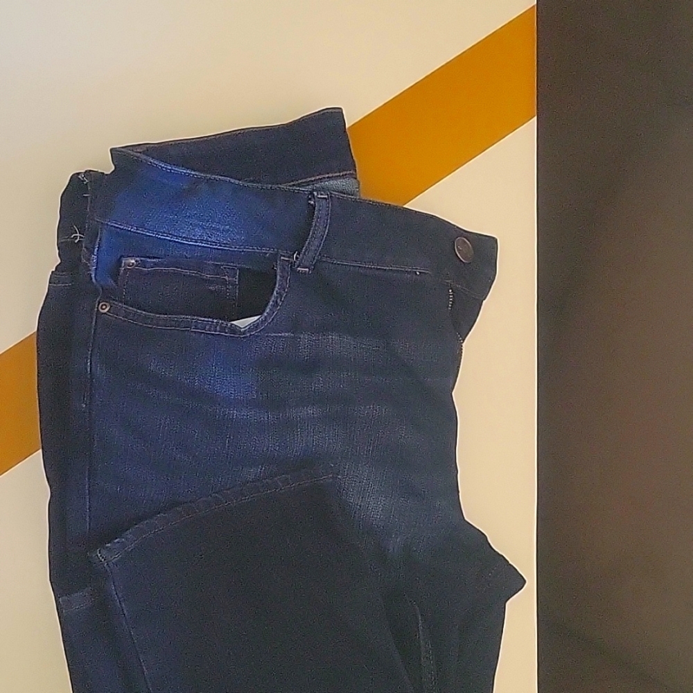 Lee 16w long tall jeans #55 deep blue